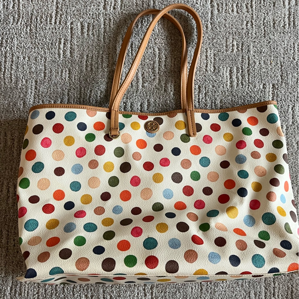 Tory Burch Kerrington Polka Dot Tote